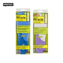 프로풋 미라클 기능성 깔창 인솔 스포츠인솔 충격완화, 블루(남성)