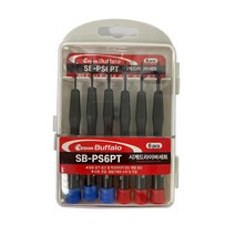 세신버팔로 시계드라이버세트 정밀 안경드라이버 세밀작업 6PCS, SB-PS6PT