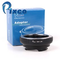 Pixco olympus om 렌즈 용 OM-L/m 어댑터 슈트 leica m 카메라 m9 M-P m3 m5 m7 m8, 한개옵션0