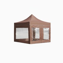 야외 행사 캐노피 천막용 투명창 벽면 주차천막 운동회 행사용 자바라 포차, 1개, 투명4.5M 크림