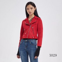 스웨이드 재킷 여성 짧은 라이더 자켓 가죽자켓 캐주얼 재킷 코트 여성