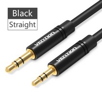 혼케이블 무저항잭 저항잭 동선 vention aux 케이블 2.5mm 3.5mm 오디오 케이블 잭 3.5 2.5 남성용 aux 케이블 자동차 스마트 폰 스피커 헤드폰 휴대, 똑바로, 50cm