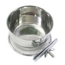 스텐재질 댕댕이 펜스걸이용 밥그릇 5oz 청결한, 1개