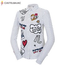 [까스텔바작] (여성)져지 셔츠_BG9FTS502_WH