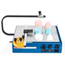 스티로폼 커팅기 테이블 원형날 각도 와이어, 충전식