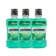 리스테린 후레쉬 버스트 구강청결제, 250ml, 3개