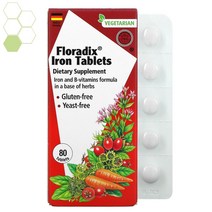 가이아허브 floradix 글루콘산 철 캡슐 80 정, 1