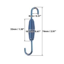 배기튜닝 자동차머플러 스팅어튜닝 가지 유형의 오토바이 배기 파이프 스프링 스테인레스 스틸 후크 변형 액세서리, Type G