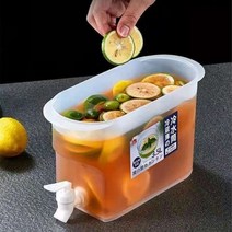 냉수 온수 음료 대용량 디스펜서 물통 3.5L, 상세페이지 참조