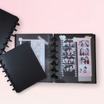 캠피셔스 인생네컷앨범 초음파포토북, 블랙