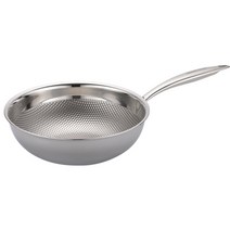 에드워드권 궁중팬 통삼중 허니콤스텐 프라이펜 24cm, 1개
