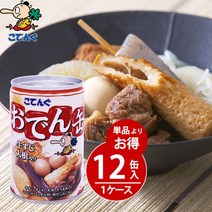 일본 안주 오뎅 통조림 280g 12캔 4.4kg 치쿠와 어묵, 단일 옵션개