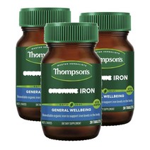 호주 톰슨 Thompsons Iron 철분 24mg 30정, 3팩
