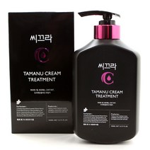 씨끄라 타마누 샴푸 500ml 탈모 증상 완화 기능성 비듬 약산성 지성 두피 향기좋은, 씨끄라 타마누 크림 샴푸 500ml
