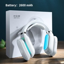 mini air Conditioner ventilator 휴대용 교수형 넥 팬 usb 웨어러블 넥 에어 쿨러 팬 bladeless 팬 넥 쿨러, 협력사, 리튬 배트 화이트