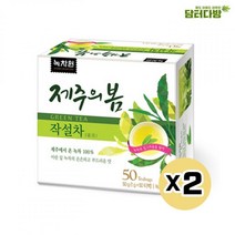녹차원 제주의봄 작설차 티백, 1g, 100개