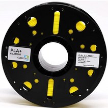 큐비콘 CUB아이콘 PLA 플러스 3D 프린터 필라멘트 175mm 옐로우 1Kg 스풀 (22파운드) 진공 패키지큐비콘, Yellow큐비콘