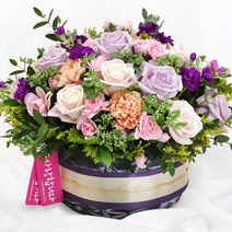 99플라워 2시간 당일 꽃배달서비스 꽃바구니 꽃다발 생화 장미 생일 꽃 선물, 17.[ST-A1309]아름다운기도