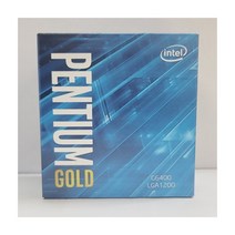 INTEL (인텔) [인텔] 펜티엄 골드 G6400 (코멧레이크S) (병행수입박스)