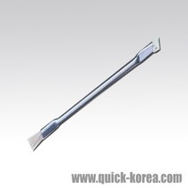 GORDEN 퀵코리아 1005HH 소 알루미늄세척솔 PCB세척솔 보드세척솔 플럭스제거, 1개
