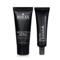 무칸 남자비비크림 + 프라이머 SET /BB 2종 중 택1, 무칸 남자비비크림 + 프라이머 S, 내추럴BB+프라이머