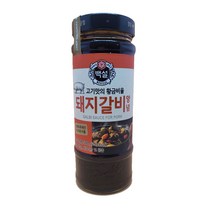 백설 돼지갈비 양념, 500g, 2개
