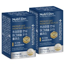 뉴트리딘 프리미엄 안심 마그네슘 315 플러스 2개입, 2개, 60정