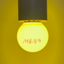 삼호기전 LED 인지구 2w 컬러 색깔 전구 줄조명 파티라이트 캠핑 램프, 1개, 노란색 / 황색