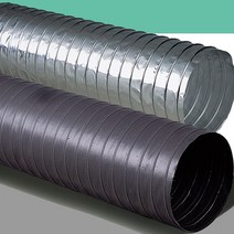 후렉시블 덕트부속 닥트호스 주름관 50mm-1200mm 타포린(천) 알루미늄(은박) 자바라 자재 에어컨덕트, 5M, 75mm (3인치)