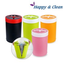 특허받은 종량봉투 압축휴지통 푸시통 10리터, 압축휴지통 푸시통 10리터-블랙, 상세설명 참조