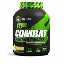 MusclePharm Combat Protein Powder 머슬팜 컴뱃 프로틴 파우더 쿠키앤크림맛 단백질 52회분 72oz(2kg), 1개, 1
