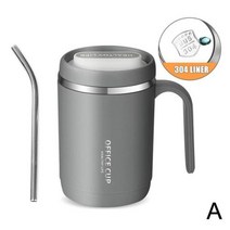 500ml 스테인레스 스틸 커피 머그잔 미끄럼 방지 병 누출 차 절연 플라스크 머그 컵 여행 진공 열 사무실 J9Y8 AliExpress, a+401-500ml