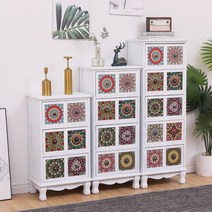 빈티지 엔틱 서랍장 원목 수납장 서랍 앤틱 옷수납장, 원목색A 10칸