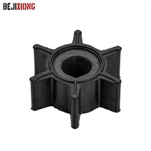 선외기 4마력 엔진 고무보트 tohatsumercurysierra 용 워터 펌프 임펠러 고무 22.53.5456hp 선외 모터 6 블레이드 369 6502147 16154, 없음