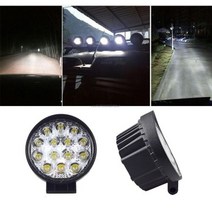 볼보트럭부품 화물차용품 LED 작업등 4 인치 42W 4WD 오프로드 자동차 트럭 트랙터, 1개