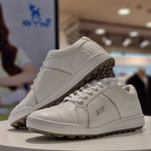 BTR 깔끔한 자수로고 스파이크리스 여성 골프화 BPM4101W