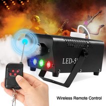 포그머신 헤이저 스모그 머신새로운 500W LED 무대 조명 RGB 무선 원격 제어 안개 기계 펌프 Dj 디스코 연, 01 US