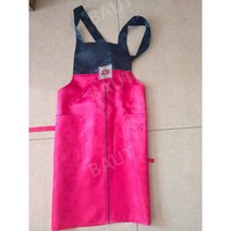 한복앞치마 색동 명절 원피스앞치마 조끼 전통 민속, D