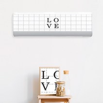 벽걸이형 원룸형 에어컨커버/LG휘센 무풍 에어콘커버, 벽걸이형 원룸형 에어컨커버_포니