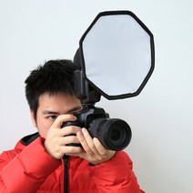 고스트xl마운트 여기현상소 20cm 링 소프트 박스 스피드 라이트 라운드 스타일 플래시 라이트 촬영 소프트 박스 접이식 소프트 플래시 라이트 디퓨저