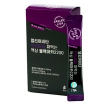 얼리어비타 프리미엄 짜먹는 액상 블랙마카 2200 15p 1개, 15개입