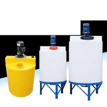 액체혼합탱크 교반기 약품 혼합 산업용 균질기 용해, 편평한 바닥 60L+0.37KW 380V