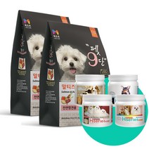 목우촌 펫9단 강아지 사료 2개 + 데이스포 영양제 1개, 말티즈 1.8kg 2개+데이스포 영양제 1개