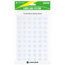 유니온플러스 unionplus 별스티커홀로그램(315-10/은색) UL315-10SV 10x10mm 1개