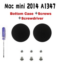 Mac Mini Unibody 알루미늄 하단 케이스 베이스 후면 커버 하우징 EMC 2840 나사 및 도구 포함 2014 후, 한개옵션0