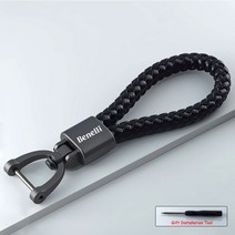 베넬리 TRK 502 TNT 125 300 레온치노 용 오토바이 키체인 키링 랜야드, 01 Black