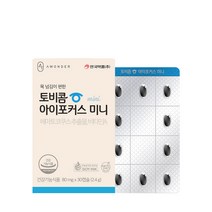 [안국약품] 오직 눈 건강에 집중! 하루 한 알 토비콤 아이포커스 미니, 1박스, 단품