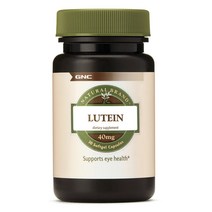 루테인 gnc 내추럴 브랜드 루테인 40mg 소프트젤 캡슐, 30개입 × 1개