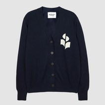 [ISABEL MARANT] [럭스덕/국내당일] 이자벨마랑 24FW 카린 로고 가디건 미드나잇 CA0008FA A1X05E 30MI