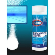 수질관리 수질정화장치 수질정화다기능 염소 정제 수영장 욕조 스파 정수 도매용 100 개입, 한개옵션0